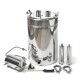 Cheap moonshine still kits "Gorilych" double distillation 20/35/t (with tap) CLAMP 1,5 inches в Ханты-Мансийске