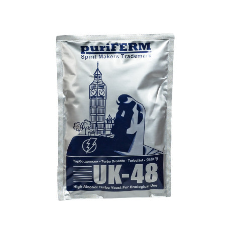 Turbo Yeast alcohol Puriferm UK-48 TURBO (128 gr) в Ханты-Мансийске