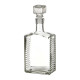 Бутылка (штоф) "Кристалл" стеклянная 0,5 литра с пробкой  в Ханты-Мансийске